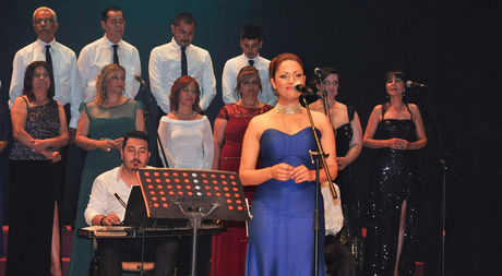 Famous Turkish Art Music Singer Nalan Altınörs Gave a Spectacular Concert in EMU
